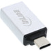 EAN 4043718258765 - InLine 35801 cambiador de género para cable USB type C male USB-A Plata imagen 1
