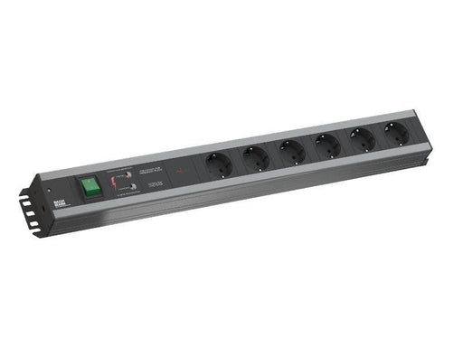 EAN 4016514034284 - Bachmann 300.012 base múltiple 2 m 6 salidas AC Interior Aluminio, Negro imagen 2