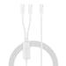 EAN 745883937356 - Belkin CAC004hq1.5MWH cable USB USB 2.0 1,5 m USB C 2 x USB C Blanco imagen 2