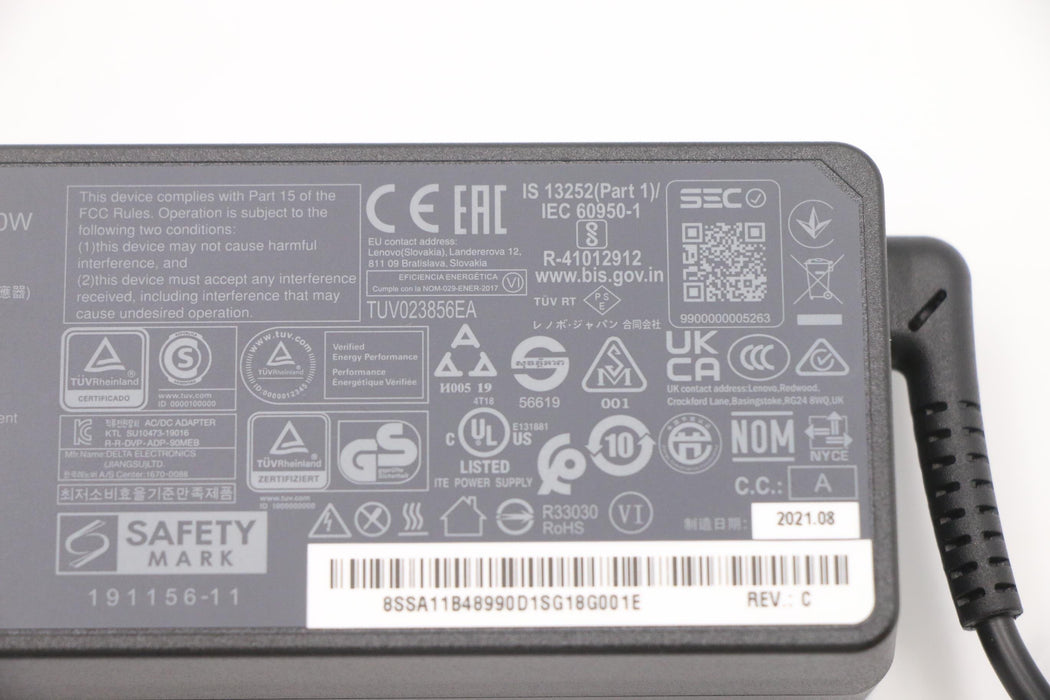 EAN 5704174587439 - Lenovo 5A10V03251 adaptador e inversor de corriente Interior 90 W Negro imagen 5