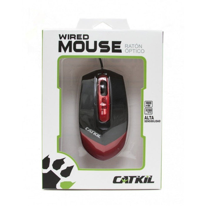 EAN 8435468000385 - Catkil Dallas ratón Juego USB tipo A Óptico 1000 DPI imagen 4