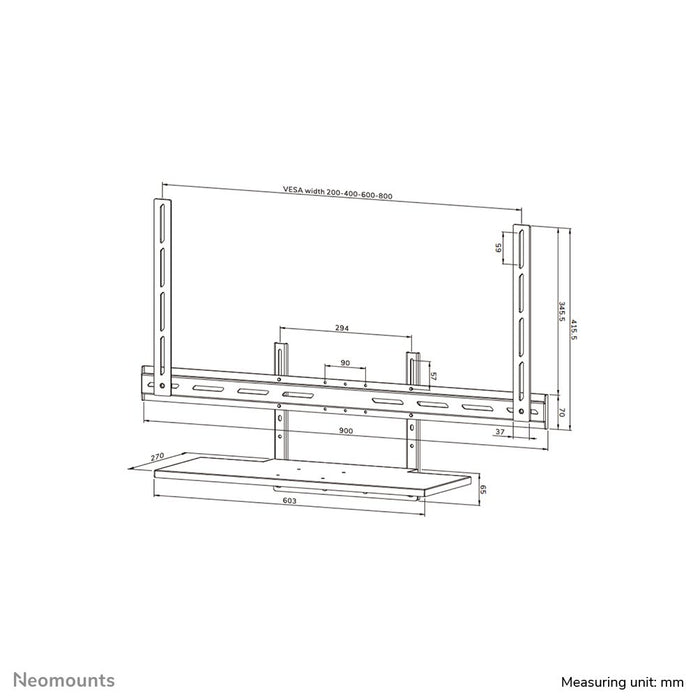 EAN 8717371449407 - Neomounts AV40-500BL accesorio para soporte de televisor imagen 19
