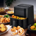 EAN 5906168634512 - Extralink HOME AIR FRYER 5.2L EU SJ-520 freidora Sencillo 5,2 L 1600 W Freidora de aire caliente Negro imagen 6