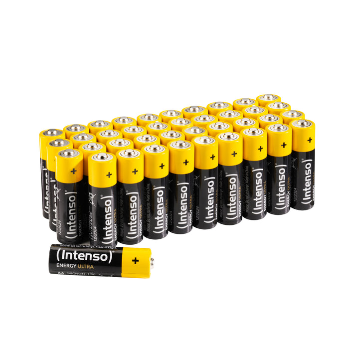 EAN 4034303027408 - Intenso 7501520 - Energy Ultra Alkaline Batterie AA Mignon 40er-Pack - Batterie Batería de un solo uso Al imagen 1