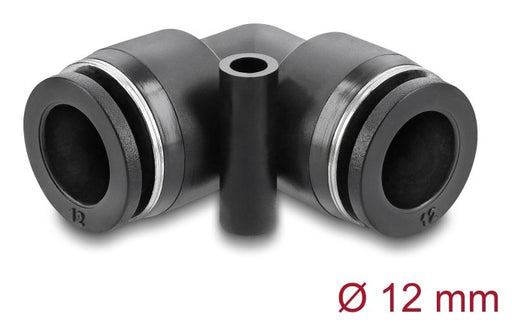 EAN 4043619607488 - DeLOCK 60748 acoplamiento y conector para máquina neumática Negro Metal, Plástico Rosca interior (hembra) imagen 1