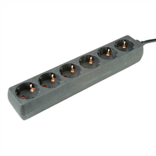 EAN 7630049612204 - ROLINE 19.07.1072 base múltiple 1,5 m 6 salidas AC Interior Negro imagen 2