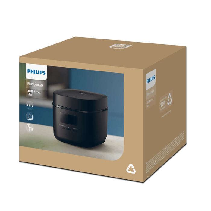 EAN 8720389055294 - Philips 3000 series HD3080/80 arrocera 1,8 L 436 W Negro imagen 3