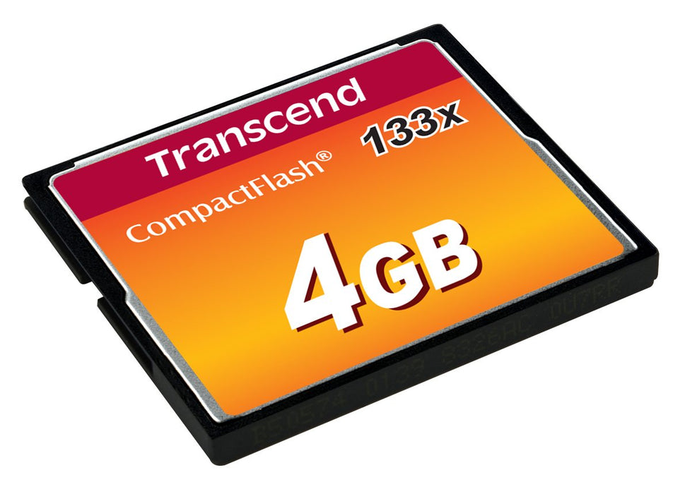 EAN 0760557810308 - Transcend TS4GCF133 memoria flash 4 GB CompactFlash MLC imagen 2
