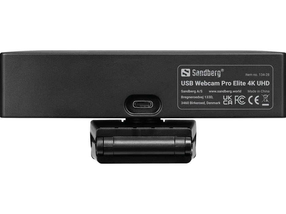 EAN 5705730134289 - Sandberg 134-28 cámara web 8,3 MP 3840 x 2160 Pixeles USB 2.0 Negro imagen 4