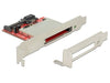 EAN 4043619914951 - DeLOCK 91495 lector de tarjeta SATA Interno Negro, Rojo, Plata imagen 1