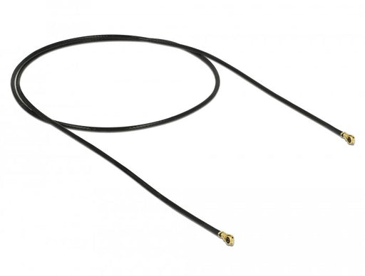 EAN 4043619896455 - DeLOCK 89645 cable coaxial 1.13 0,4 m MHF IV/ HSC MXHP32 Negro, Oro imagen 2
