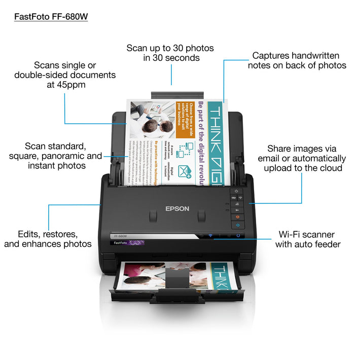 EAN 8715946654270 - Epson FastFoto FF-680W imagen 4