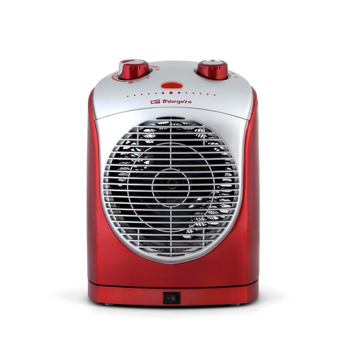 EAN 8436044530982 - Orbegozo FH 5025 Interior Rojo, Plata 2200 W Ventilador eléctrico imagen 2
