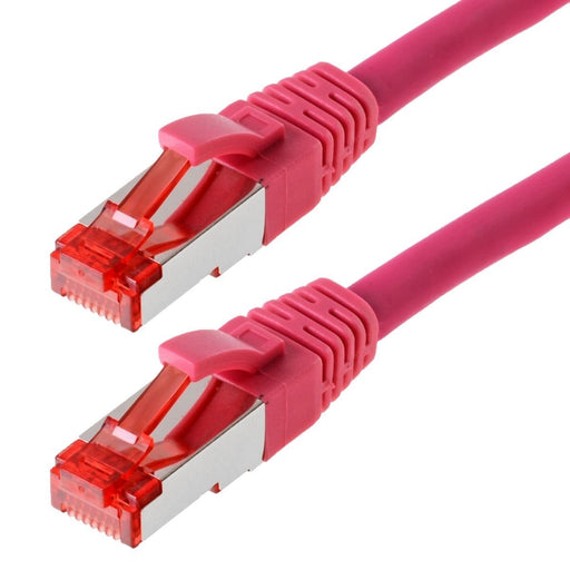 EAN 4005938181407 - Helos CAT6a S/FTP (PIMF), 30m cable de red Magenta SF/UTP (S-FTP) imagen 1