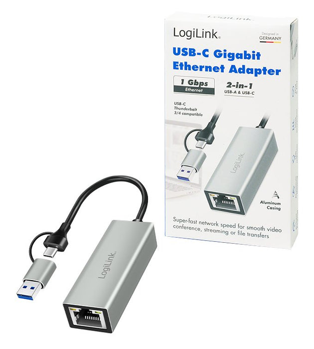 EAN 4052792076523 - LogiLink UA0238B adaptador y tarjeta de red Ethernet 1000 Mbit/s imagen 3