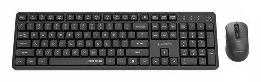 EAN 8716309136792 - Gembird KBS-WMS-01 teclado Ratón incluido Oficina RF inalámbrico QWERTY Internacional de EE.UU. Negro imagen 2