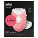 EAN 4210201423508 - Braun Silk-épil 3 -277 20 pinzas Blanco, Rosa imagen 3