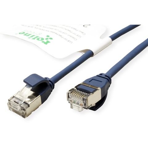 EAN 7630049624566 - ROLINE GREEN 21.44.3340 cable de red Azul 0,15 m Cat6a U/FTP (STP) imagen 1