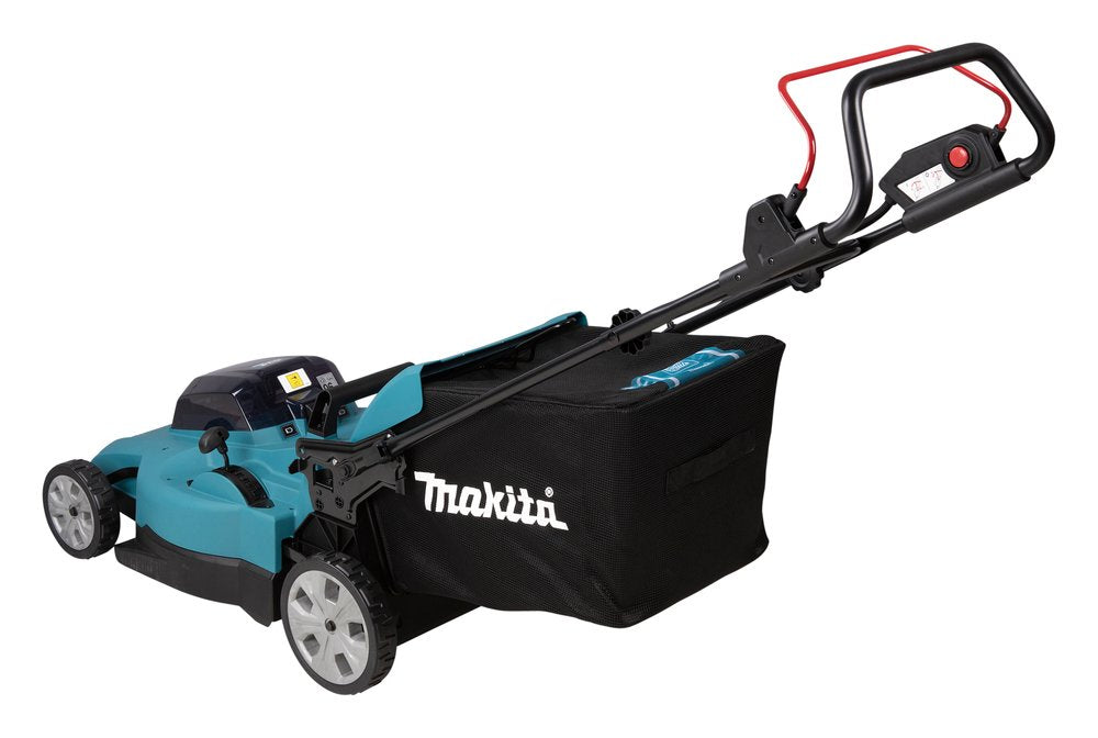 EAN 88381756730 - Makita DLM538Z cortadora de césped Cortacésped manual Batería Negro, Azul, Metálico imagen 3