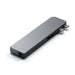 EAN 0810086360314 - Satechi ST-UCPHMXM base para portátil y replicador de puertos 2 x USB 3.2 Gen 2 (3.1 Gen 2) Type-C Gris imagen 3
