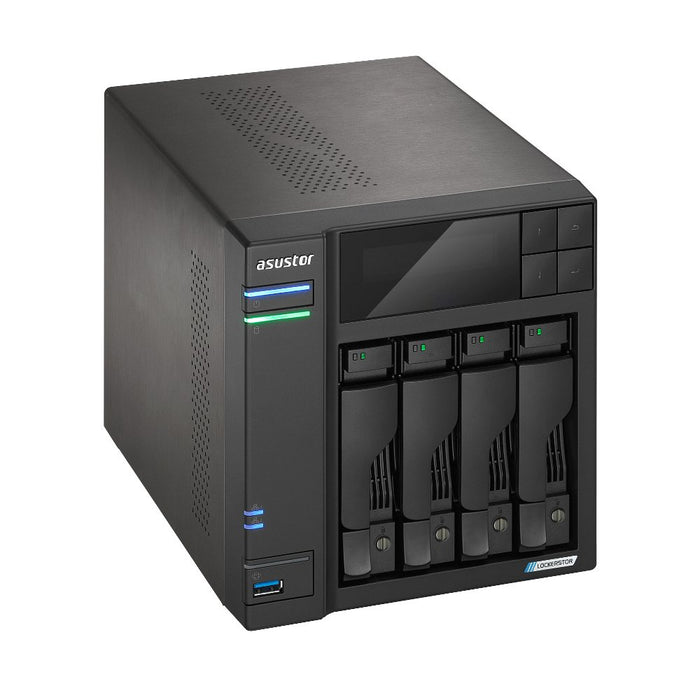 EAN 4710474831746 - Asustor LOCKERSTOR 4 Gen2+ NAS Escritorio Intel® Celeron® N5105 4 GB DDR4 ADM Negro imagen 3
