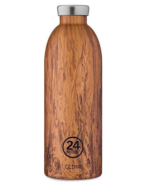 EAN 8051513921698 - 24Bottles Clima Uso diario 850 ml Acero inoxidable Madera imagen 1