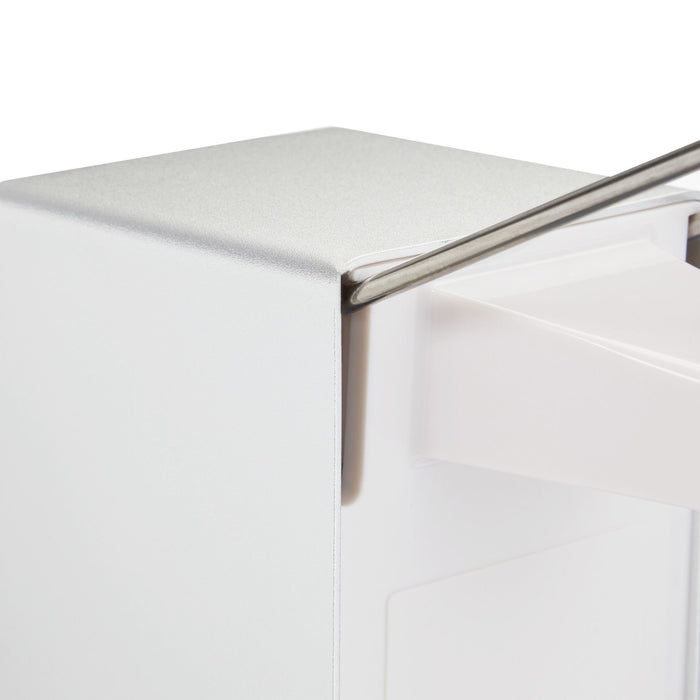 EAN 4052025299279 - Relaxdays 10029927 dispensador de jabón 1 L Plata, Blanco imagen 7