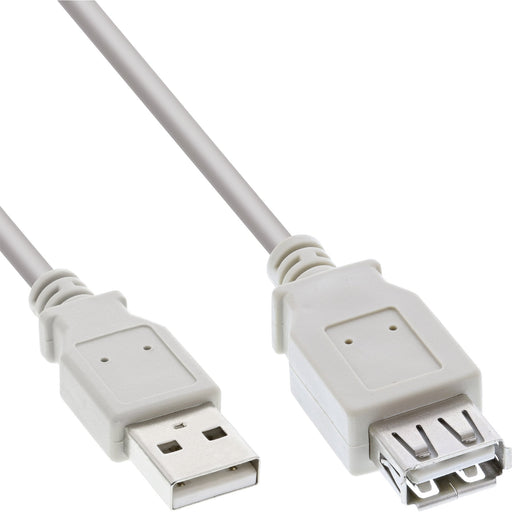 EAN 4043718288229 - InLine 34602X cable USB USB 2.0 2 m USB A Beige imagen 1