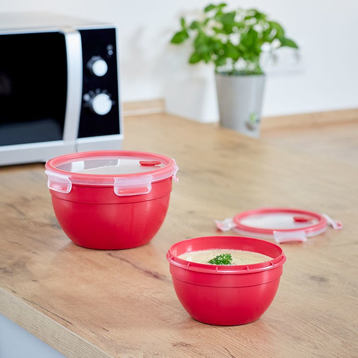 EAN 4009049532264 - EMSA N10605 Alrededor Caja 1,1 L Rojo, Transparente 1 pieza(s) imagen 3