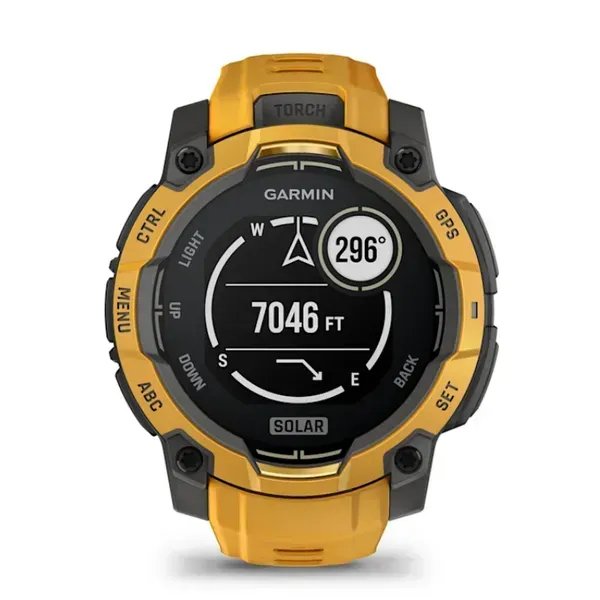 EAN 753759357085 - Garmin Instinct 3 3,05 cm (1.2") 45 mm Digital 176 x 176 Pixeles Pantalla táctil Amarillo, Gris Wifi GPS ( imagen 9