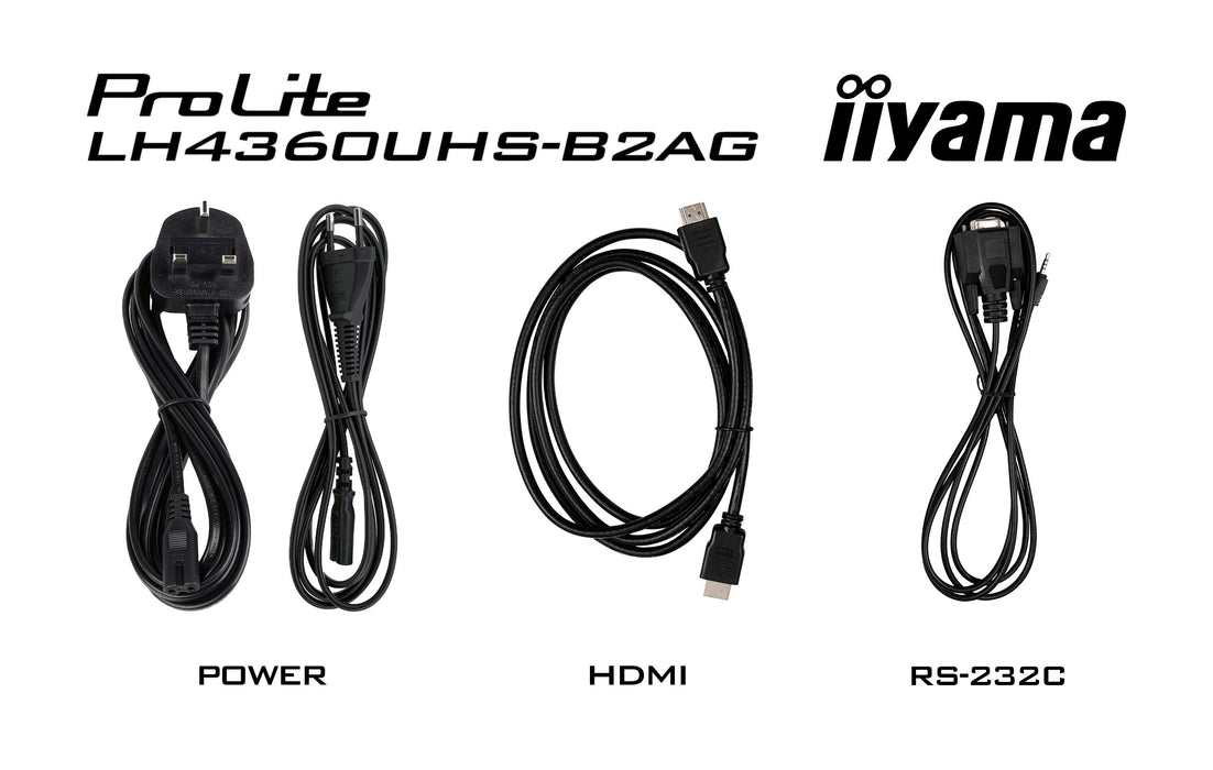 EAN 4948570124442 - iiyama LH4360UHS-B2AG pantalla de señalización Pizarra de caballete digital 108 cm (42.5") LED Wifi 500 c imagen 20