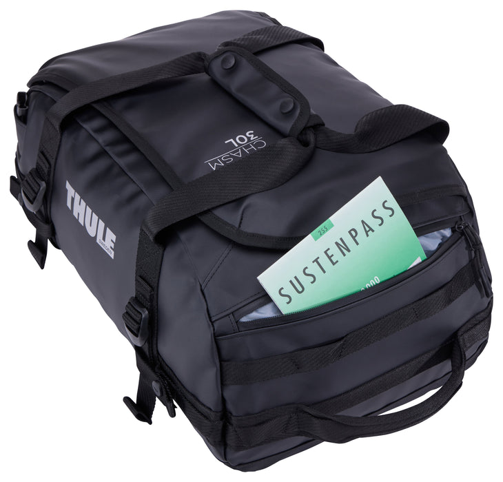 EAN 0085854257480 - Thule Chasm TDSD301 Black bolso de lona 30 L Poliéster Negro imagen 13