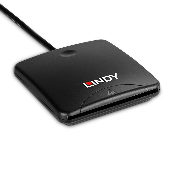 EAN 4002888434072 - Lindy 43407 lector de tarjeta magnética USB Negro imagen 3