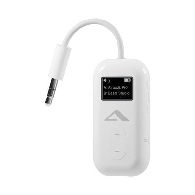 EAN 9350784102010 - ALOGIC ABTTX1-WH transmisor de audio inalámbrico 3,5 mm Blanco Pantalla incorporada imagen 1