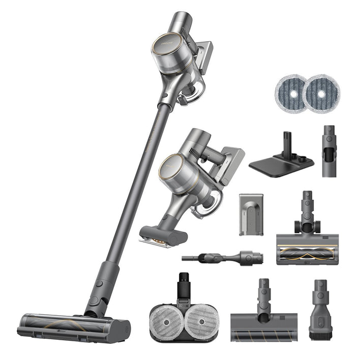 EAN 6977328063915 - Dreame R20 Aqua Aspiradora escoba 2 en 1 Batería Seca y húmeda HEPA Sin bolsa 0,6 L 570 W Gris 2,9 Ah imagen 1