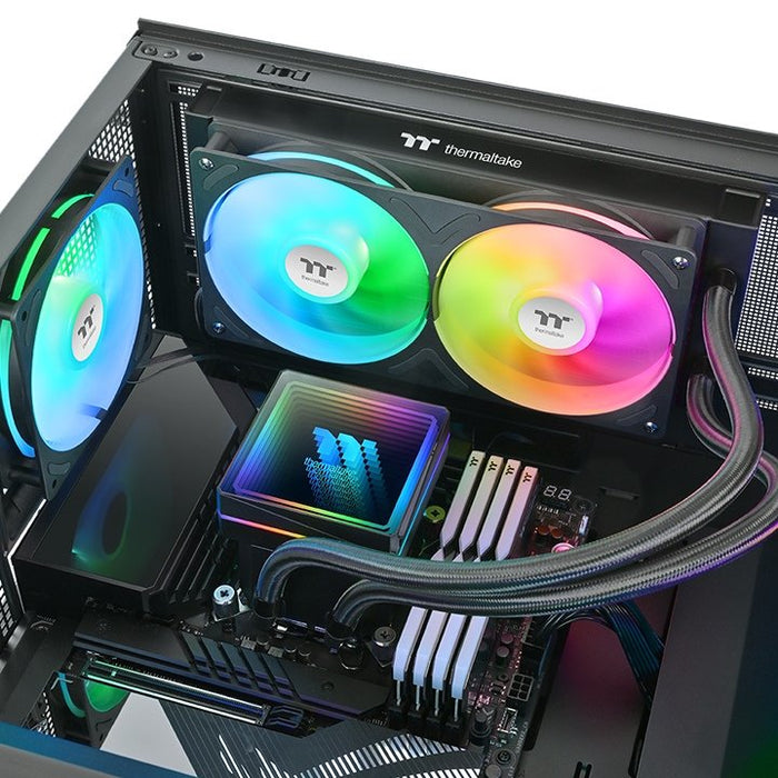 EAN 4711658544650 - Thermaltake TH240 V3 ARGB Procesador Sistema de refrigeración líquida todo en uno 12 cm Negro 1 pieza(s) imagen 5