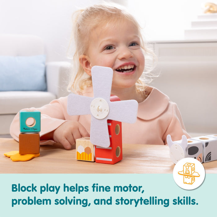 EAN 681147005471 - Melissa & Doug MDT BBN Blockables Farm Friends GML imagen 5