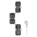 EAN 4052792065367 - LogiLink LPS276U base múltiple 1,5 m 4 salidas AC Interior Gris imagen 1