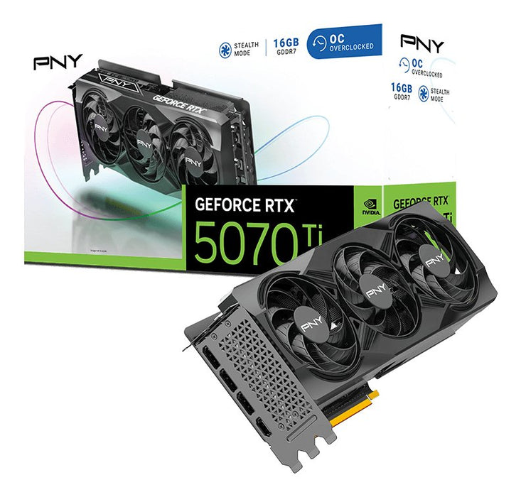 EAN 0751492794594 - PNY GeForce RTX 5070 Ti OC NVIDIA 16 GB GDDR7 imagen 12