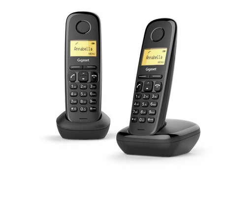 EAN 4250366850917 - Gigaset A170 Duo Teléfono DECT/analógico Identificador de llamadas Negro imagen 1