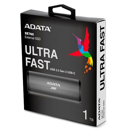 EAN 4710273772738 - ADATA SE760 1 TB USB Tipo C 3.2 Gen 2 (3.1 Gen 2) Titanio imagen 5