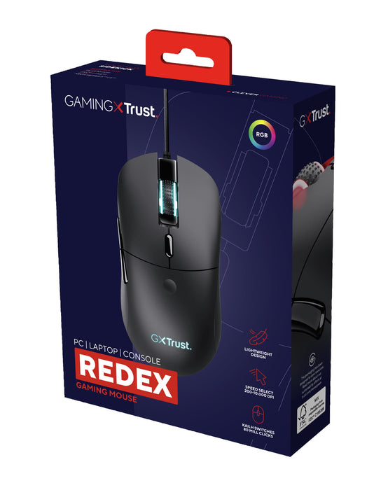 EAN 8713439246346 - Trust GXT 981 Redex ratón Juego mano derecha USB tipo A Óptico 10000 DPI imagen 5