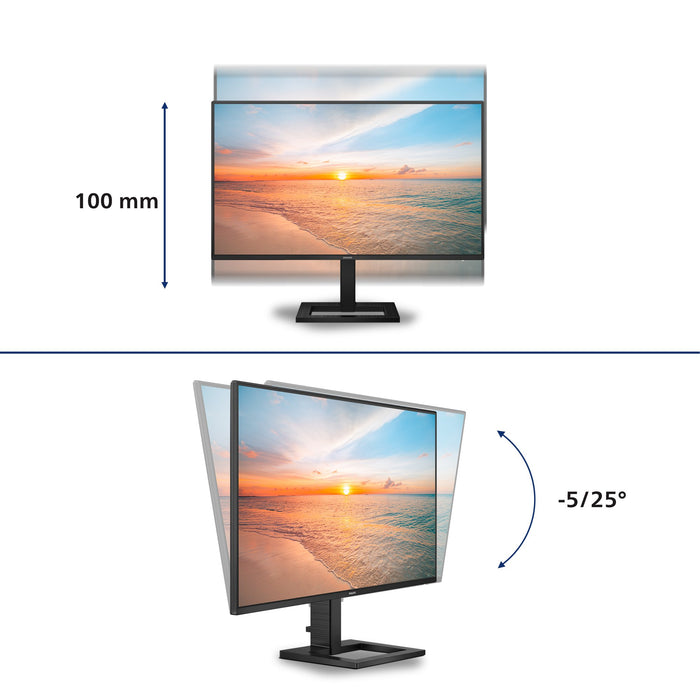 EAN 8712581804442 - Philips 1000 series 27E1N1600AE/00 pantalla para PC 68,6 cm (27") 2560 x 1440 Pixeles Quad HD LCD Negro imagen 3