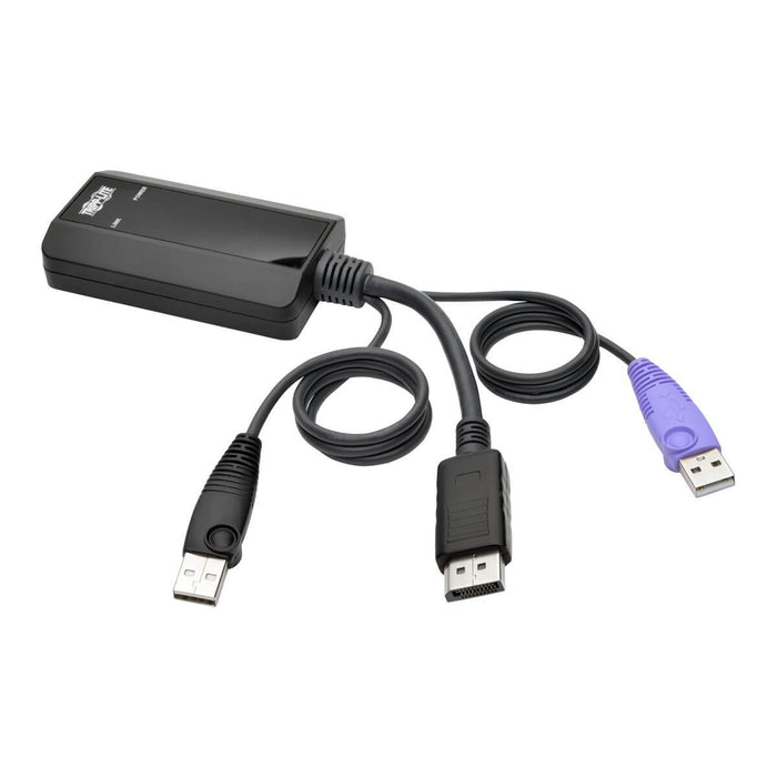 EAN 37332198099 - Tripp Lite B055-001-UDP cable para video, teclado y ratón (kvm) Negro, Púrpura imagen 1