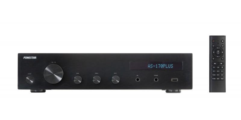 EAN 8422521003902 - Fonestar AS170PLUS amplificador de audio 2.0 canales Hogar Negro imagen 1