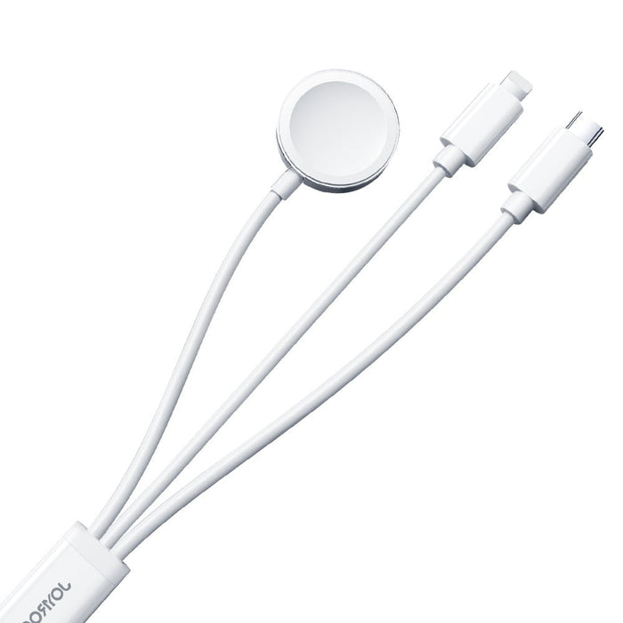 EAN 6956116771300 - JOYROOM S-IW008 cargador de dispositivo móvil Universal Blanco USB Cargador inalámbrico Carga rápida Inte imagen 2
