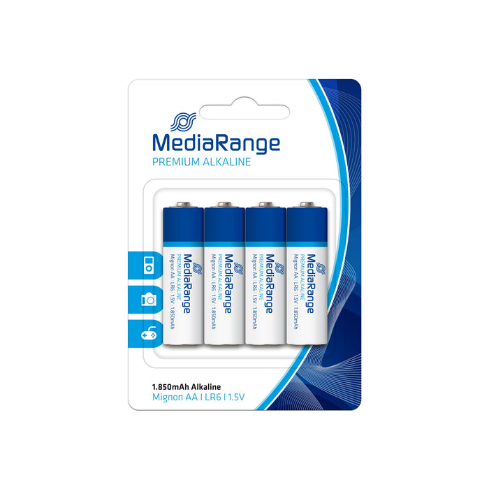EAN 4260283111633 - MediaRange MRBAT104 pila doméstica Batería de un solo uso AA Alcalino imagen 1