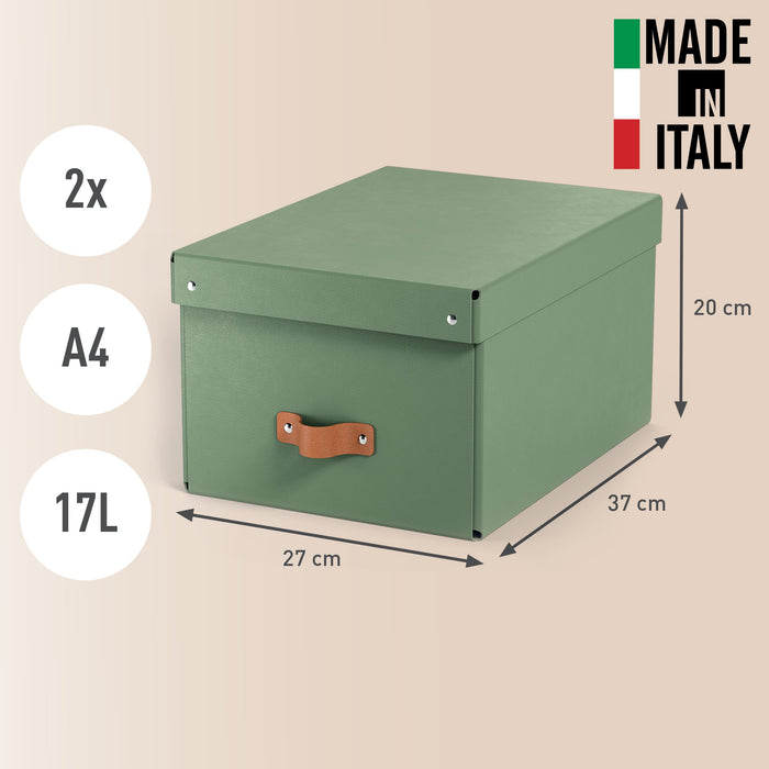 EAN 4002432136445 - Leitz 61490050 caja de almacenaje Caja de cartón Verde imagen 3