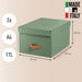EAN 4002432136445 - Leitz 61490050 caja de almacenaje Caja de cartón Verde imagen 3