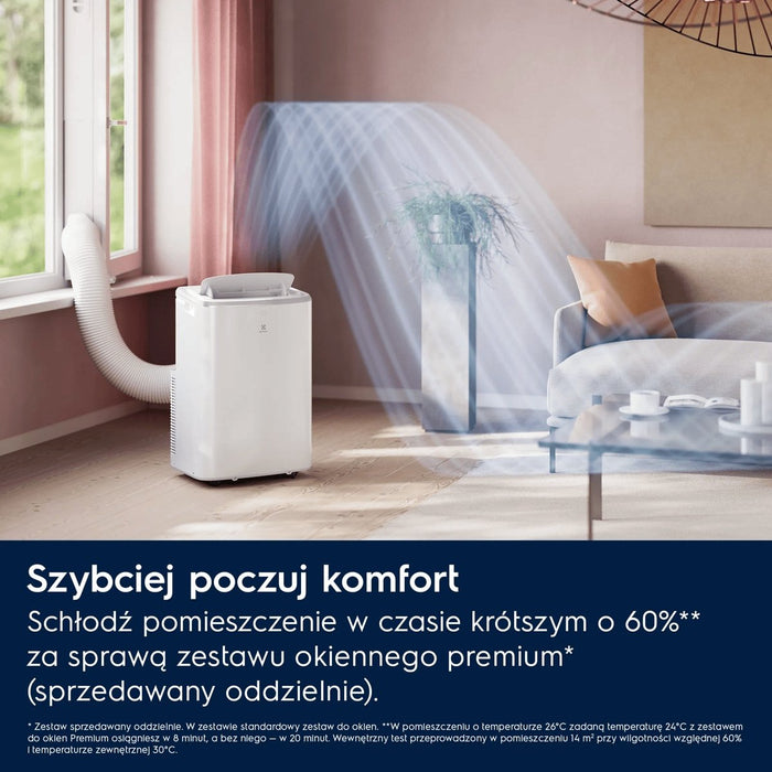 EAN 7332543979585 - Electrolux Comfort 600 aire acondicionado portátil 64 dB 1300 W Blanco imagen 12